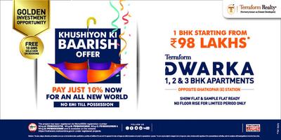 Project Image of 349.0 - 747.0 Sq.ft 1 BHK Apartment for buy in Terraform Dwarka Wing D