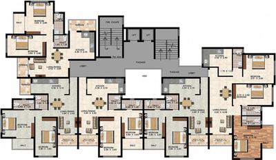 Project Image of 1108.0 - 1724.0 Sq.ft 2 BHK Apartment for buy in Mahalaxmi Putu Manik Apartments
