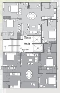 Project Image of 1724.0 - 1777.0 Sq.ft 3 BHK Apartment for buy in Nature Homes Gulmohar