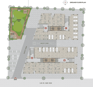 Project Image of 690.18 - 972.3 Sq.ft 2 BHK Apartment for buy in Pransi Samruddh Nest
