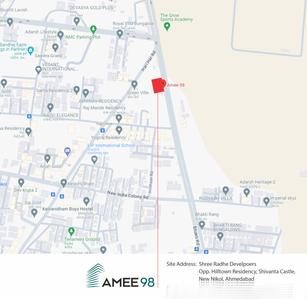 Shree Amee 98 Location Plan 1