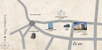 Project Image of 0.0 - 1330.0 Sq.ft 3 BHK Apartment for buy in Sigma Gold