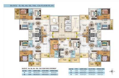 Project Image of 787.0 - 965.0 Sq.ft 2 BHK Apartment for buy in Sunrise Rashmi Heights