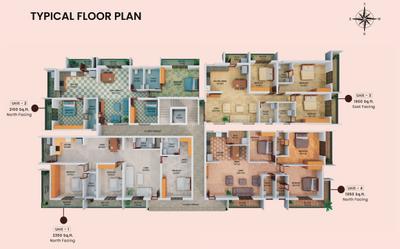 Project Image of 1278.75 - 1402.0 Sq.ft 3 BHK Apartment for buy in S G Shamatha Hills