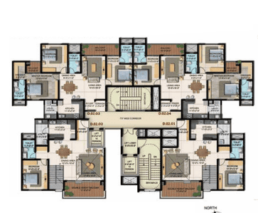 Project Image of 600.0 - 3150.0 Sq.ft 1 BHK Apartment for buy in Shriram Blue