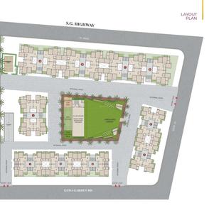 Project Image of 0.0 - 2034.0 Sq.ft 3 BHK Apartment for buy in Swagat Glassglow