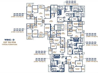 Project Image of 1280 Sq.ft 2 BHK Apartment / Flat for sale in Viman Nagar for Rs. 14500000