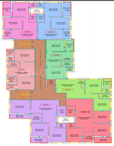 Project Image of 742.0 - 1281.0 Sq.ft 2 BHK Apartment for buy in Sanvi Diksha Apartment