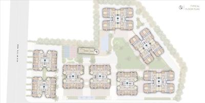 Indraprasth Saptak A To H Typical Cluster Plan 4