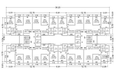 Project Image of 494.82 - 521.83 Sq.ft 2 BHK Apartment for buy in Propritorship Om Vastu