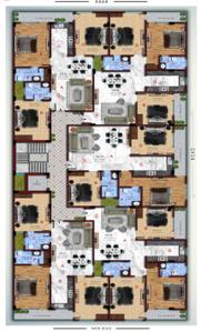 Project Image of 1243.0 - 1265.0 Sq.ft 3 BHK Builder Floor for buy in D S Apartments