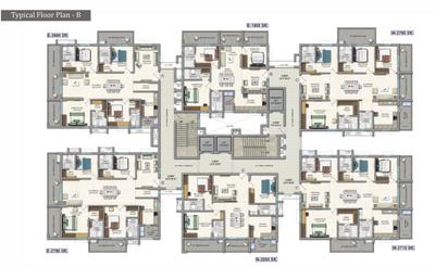Project Image of 1170.0 - 2780.0 Sq.ft 2 BHK Apartment for buy in Jain Fairmount Sri Ram Garden 2