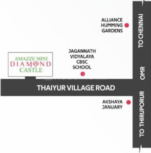 Project Image of 790.0 - 1077.0 Sq.ft Residential Plot Plot for buy in Amazze Mini Diamond Castle