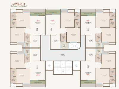 Project Image of 522.59 - 762.73 Sq.ft 2 BHK Apartment for buy in H Square Hayat Park Phase 1