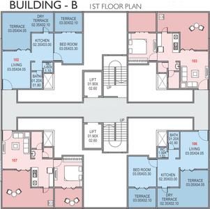 Project Image of 457.0 - 798.0 Sq.ft 1 BHK Apartment for buy in Adhya Radha Krishna