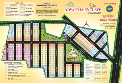 Project Image of 1350.0 - 3600.0 Sq.ft Residential Plot Plot for buy in Advaitha Enclave