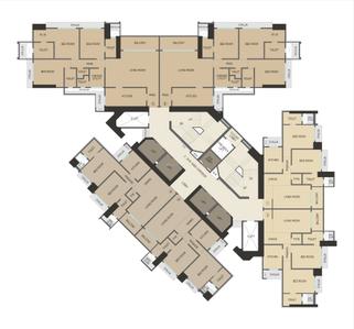 Project Image of 720.0 - 3977.0 Sq.ft 2 BHK Apartment for buy in Dimples 73 East