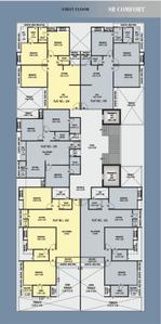 Project Image of 774.57 - 973.7 Sq.ft 3 BHK Apartment for buy in Prakashbhai Sb Comfort