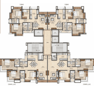 Project Image of 1500 Sq.ft 3 BHK Apartment / Flat for sale in Thane West for Rs. 15000000