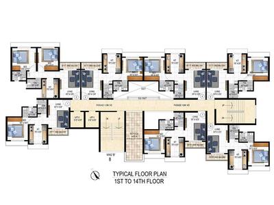 Project Image of 732 Sq.ft 2 BHK Apartment / Flat for sale in Dombivli East for Rs. 5120000