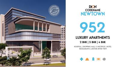 Project Image of 1243.43 - 2248.4 Sq.ft 2 BHK Apartment for buy in Dion Riverside Township