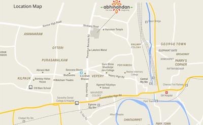 Project Image of 2666.77 - 2726.21 Sq.ft 4 BHK Apartment for buy in KLP Abhinandan Tower Q