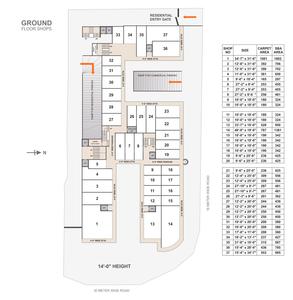 Project Image of 1800.0 - 2200.0 Sq.ft 4 BHK Apartment for buy in Aarya Landmark