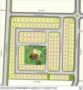 Nanded City Pune Rhythm I II III Layout Plan 3