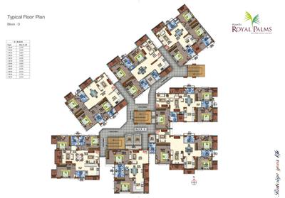 Project Image of 1080.0 - 1800.0 Sq.ft 2 BHK Apartment for buy in Keerthi Royal Palms Phase I 