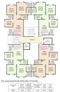 Project Image of 0.0 - 724.0 Sq.ft 2 BHK Apartment for buy in Sacho Sai Mehar