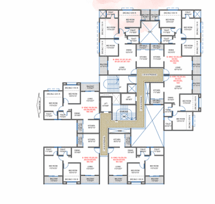 Project Image of 710.96 - 929.57 Sq.ft 2 BHK Apartment for buy in Govind Shree Ganesh Gracia