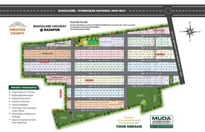 Project Image of 1350.0 - 3150.0 Sq.ft Residential Plot Plot for buy in Prestige County