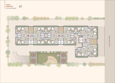 Project Image of 0.0 - 1305.0 Sq.ft 2 BHK Apartment for buy in Vashikaa Embark