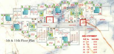 Project Image of 355.0 - 710.0 Sq.ft 1 BHK Apartment for buy in Krushnai Heights
