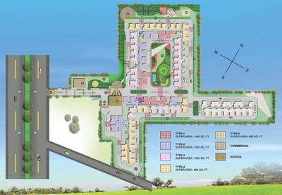 Project Image of 665.0 - 1480.0 Sq.ft 1 BHK Apartment for buy in Techman Moti City Phase 1