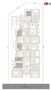 Project Image of 1033.0 - 1721.0 Sq.ft 2 BHK Apartment for buy in Max Vidhya F Block
