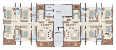 Project Image of 1418.7 - 1901.95 Sq.ft 4 BHK Apartment for buy in Mohar The Luxe Towers Building I And J