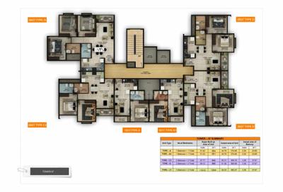 Project Image of 375.0 - 1006.0 Sq.ft 1 BHK Apartment for buy in Sattva Misty Charm