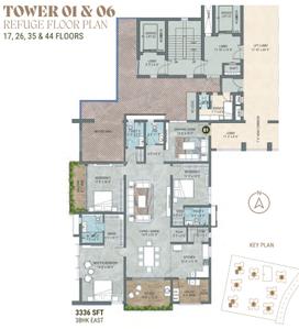 Project Image of 3174.0 - 4617.0 Sq.ft 3 BHK Apartment for buy in Nishada