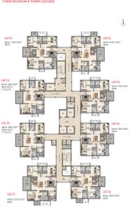 Project Image of 1585.0 - 2740.0 Sq.ft 3 BHK Apartment for buy in Poulomi Florique