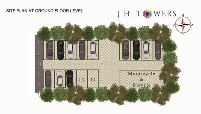 Project Image of 0.0 - 852.0 Sq.ft 2 BHK Apartment for buy in JH Towers