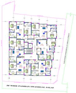 Project Image of 820.0 - 1001.0 Sq.ft 2 BHK Apartment for buy in Guru Vigneshwara Apartments