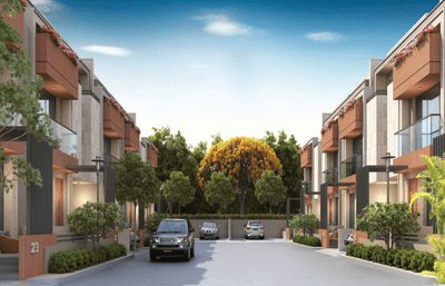 Project Image of 1312.98 - 1484.24 Sq.ft 4 BHK Villa for buy in Maa Sharnam Villa