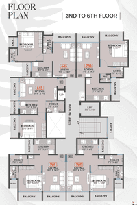 Project Image of 645.0 - 740.0 Sq.ft 1 BHK Apartment for buy in Micron Silver Fern