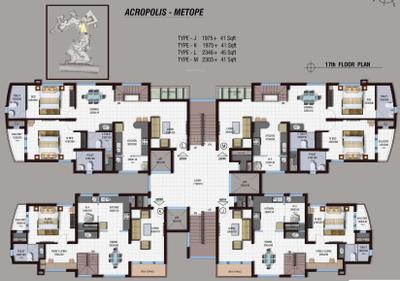 Project Image of 483.0 - 4762.0 Sq.ft 1 BHK Apartment for buy in Landmark Acropolis