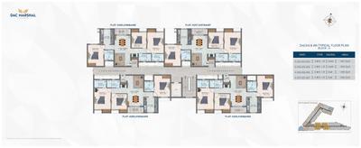 Project Image of 1164.0 - 1490.0 Sq.ft 2 BHK Apartment for buy in DAC Marshal