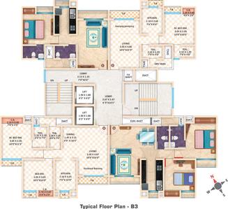 Project Image of 405.0 - 638.0 Sq.ft 1 BHK Apartment for buy in Cosmos Classique