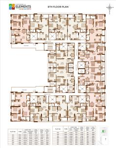 Project Image of 761.0 - 1045.0 Sq.ft 2 BHK Apartment for buy in Choice Goodwill Elements
