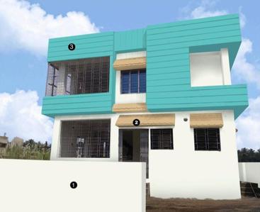 Project Image of 1080.0 - 2160.0 Sq.ft 2 BHK Villa for buy in South Point Green View Housing Project