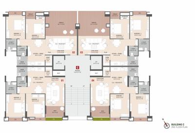 Project Image of 691.0 - 1072.0 Sq.ft 2 BHK Apartment for buy in Jivantta